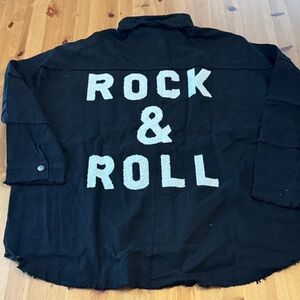 NWT! Rock & Roll Oversized Shacket Size Large